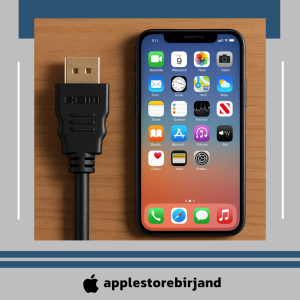 اتصال آیفون به تلویزیون با کابل